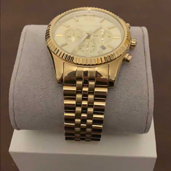 Michael Kors Watch Lexington Gold - Picture 3 of 5